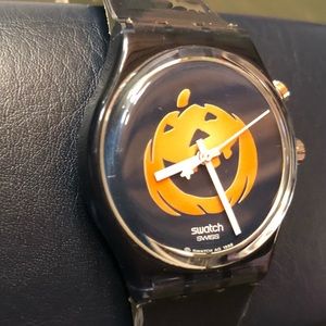 Halloween Jack O Lantern Swatch Like New, Runs